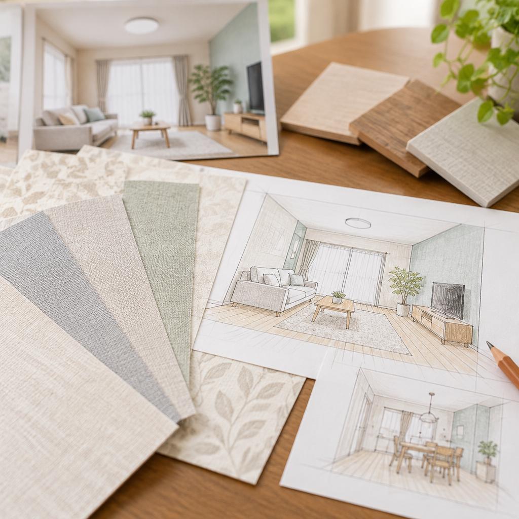 手描き図面で、完成後のイメージまでわかりやすく